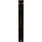Ekena Millwork Traditional Wrought Iron Bracket, (Single center brace), Antiqued Pale Gold 1 1/2"W x 5 1/2"D x 8"H BKTM01X05X08STRAPG - alternate 5